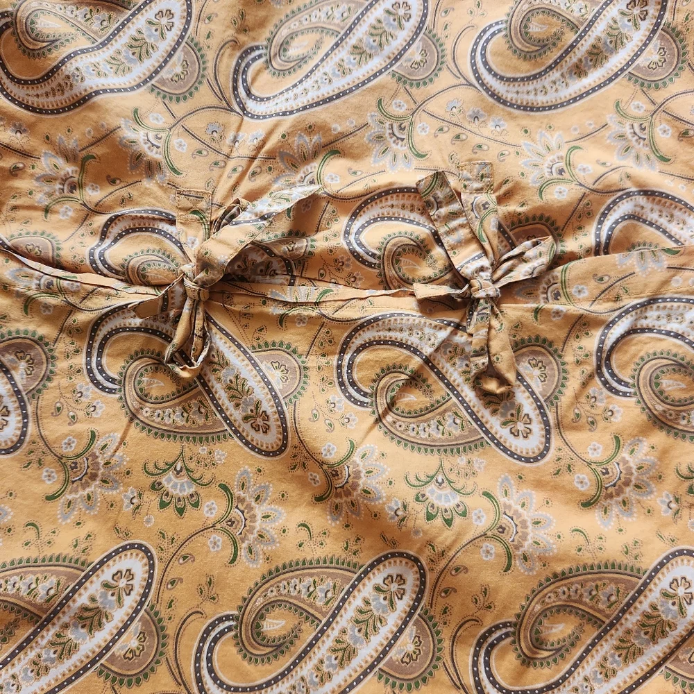 POTTERY BARN Pillow Case Sham Patchwork Floral Paisley Home Bedding 20 x 26